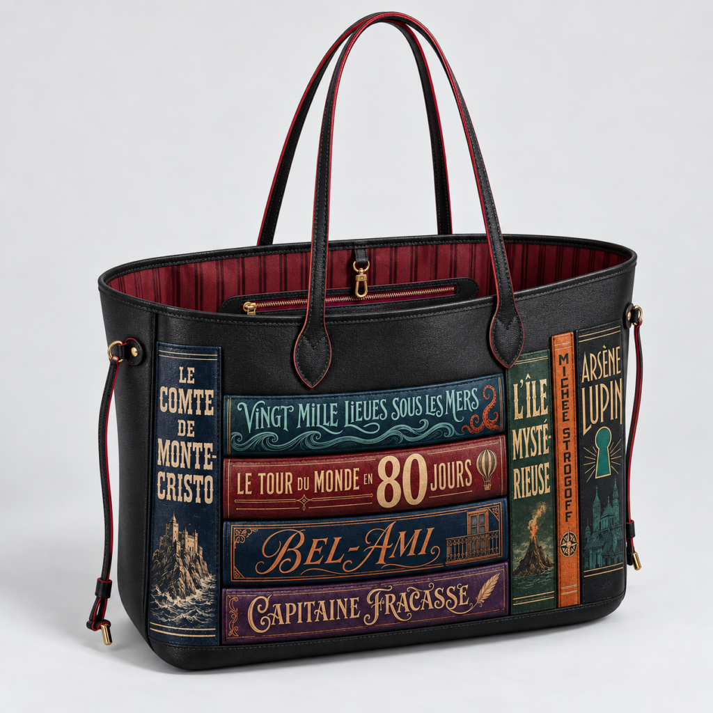 Sac cabas — Bibliothèque d’aventures — studio
