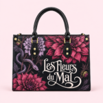 Sac compact — Les Fleurs du mal — Dahlia