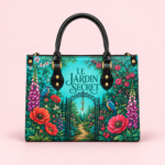Sac compact — Le Jardin secret — Turquoise