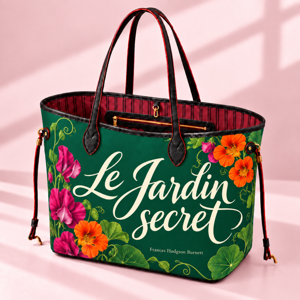 Sac cabas Le Jardin secret — vue du produit