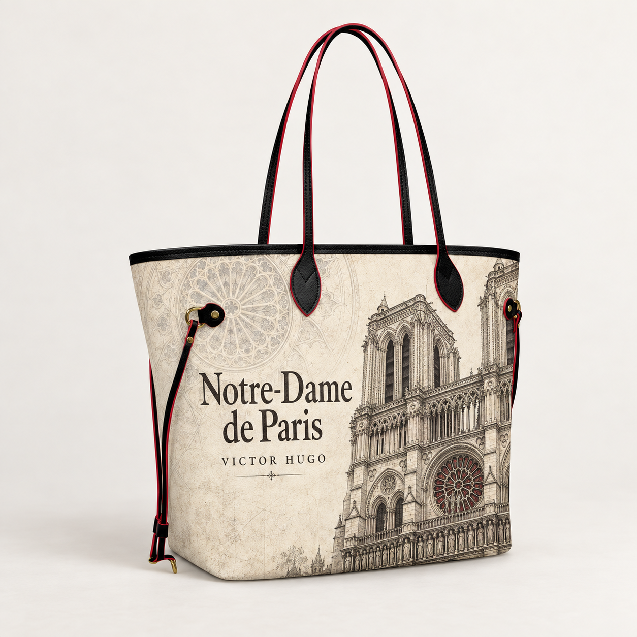 Sac cabas Notre-Dame de Paris ā vue du produit